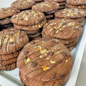 Galleta Brownie Almendra Nuez, 50 grs.